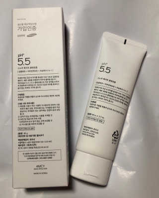 포므시 스노우화이트클렌징폼pH5.5 — 4.5점을 준 리뷰어가 2020년 2월 올린 사용 사진