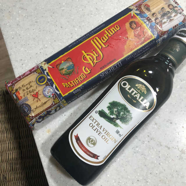 올리타리아 올리브오일 + 디마르티노 스파게티면 세트 리뷰 사진