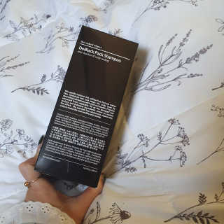 the naked object [탈모볼륨샴푸] 디블랙 팩 샴푸 — 3점을 준 리뷰어가 2019년 12월 올린 사용 사진