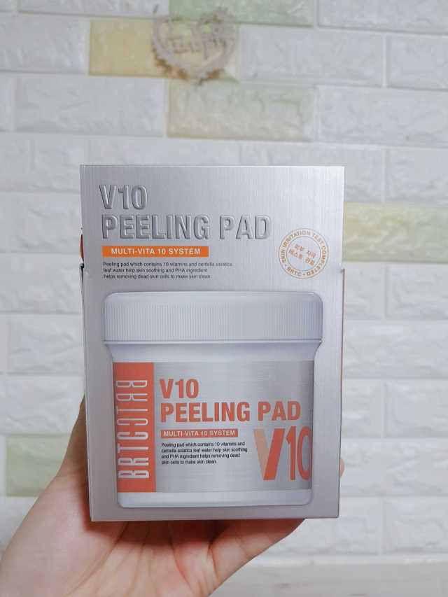 V10 필링패드 리뷰 사진