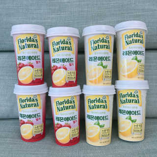 플로리다 내추럴 플로리다내추럴 레몬에이드  2종 — 5점을 준 리뷰어가 2018년 7월 올린 사용 사진