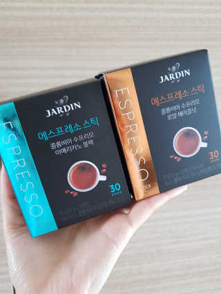 (주)쟈뎅 쟈뎅 에스프레소 스틱 [블랙+헤이즐넛 set] — 5점을 준 리뷰어가 2020년 3월 올린 사용 사진