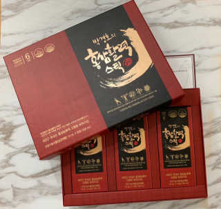 메이준뉴트리 박경호의 홍삼활력스틱 10ml x 30포 — 5점을 준 리뷰어가 2020년 2월 올린 사용 사진