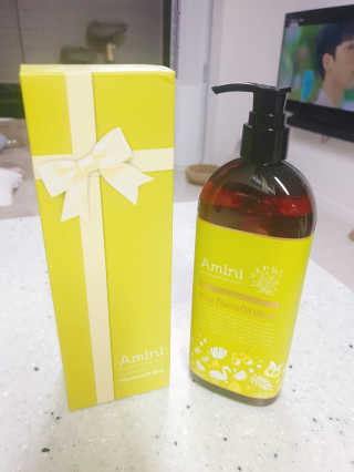 아미니 비노테라 오일워시 400ml 대용량 — 5점을 준 리뷰어가 2019년 7월 올린 사용 사진
