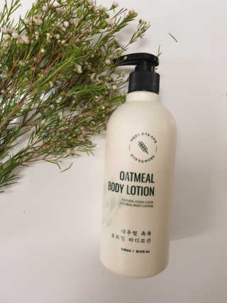 (주)에네스티 내추럴 촉촉  오트밀 바디로션 500ml — 5점을 준 리뷰어가 2019년 9월 올린 사용 사진