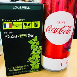 로하스웰 프랑스산 레몬밤 분말 — 3.17점을 준 리뷰어가 2018년 5월 올린 사용 사진