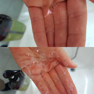 아미니 스칼프헤어리프레쉬샴푸 — 5점을 준 리뷰어가 2018년 11월 올린 사용 사진