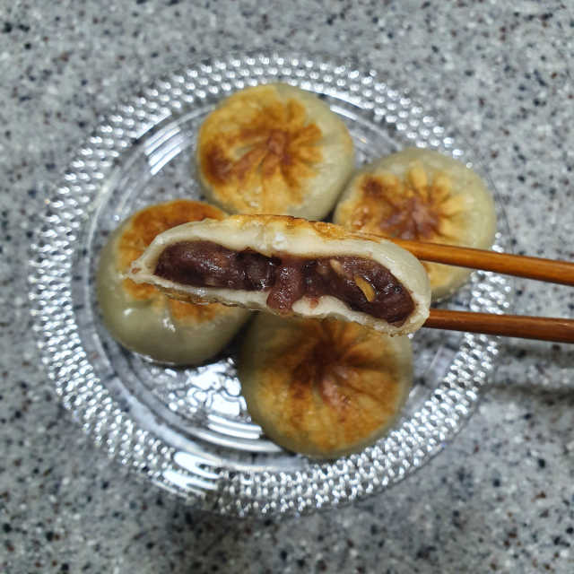 [풀무원] 단팥씨앗 호떡만두 리뷰 사진
