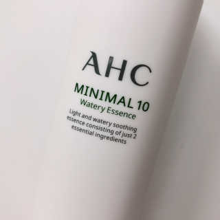 AHC 에이 에이치 씨 미니멀 10 워터리 에센스 — 4점을 준 리뷰어가 2018년 12월 올린 사용 사진