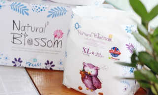 네추럴블라썸 NATURAL BLOSSOM 슈퍼 얇은 바지 기저귀 — 5점을 준 리뷰어가 2018년 9월 올린 사용 사진