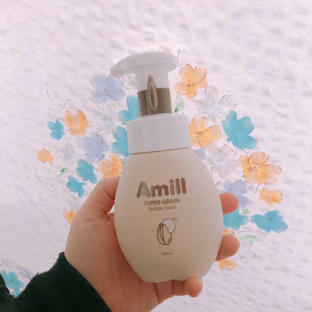 에이밀 슈퍼 그레인 버블 폼 200ml 리뷰 사진