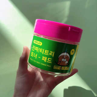 미플레이 진짜 티트리 토너 패드 — 5점을 준 리뷰어가 2018년 11월 올린 사용 사진