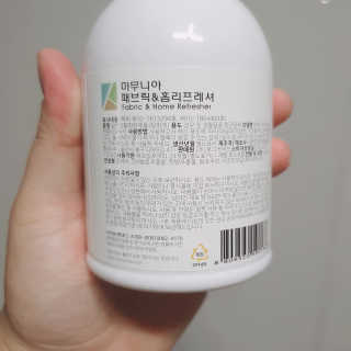 마무니아 패브릭 앤 홈리프레셔 + 5종 키트 — 5점을 준 리뷰어가 2019년 8월 올린 사용 사진