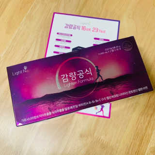 [감량공식] 다이어트 건강기능식품 — 5점을 준 리뷰어가 2019년 12월 올린 사용 사진