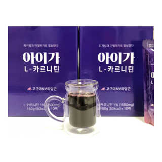오엔엘 아이가 L-카르니틴 2박스 — 5점을 준 리뷰어가 2019년 4월 올린 사용 사진