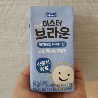 헤이미스터브라운 [매일유업] 헤이 미스터브라운 12개입 — 5점을 준 리뷰어가 2019년 8월 올린 사용 사진