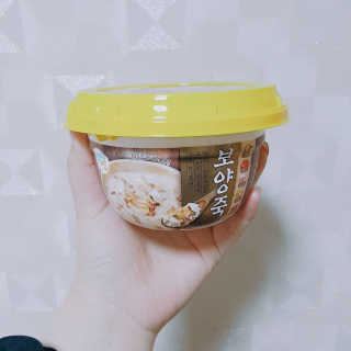 GS25 유어스 보양죽 — 3.33점을 준 리뷰어가 2018년 5월 올린 사용 사진