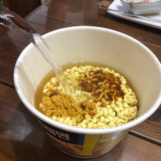 오뚜기카레면 2차 모집 — 5점을 준 리뷰어가 2019년 2월 올린 사용 사진