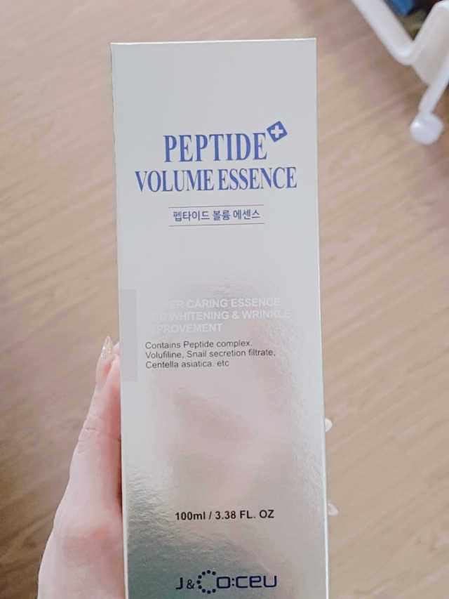 제이앤코슈 펩타이드 볼륨 에센스 리뷰 사진