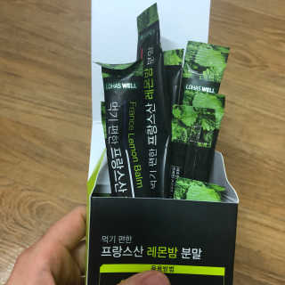 로하스웰 프랑스산 레몬밤 분말 — 4.33점을 준 리뷰어가 2018년 5월 올린 사용 사진