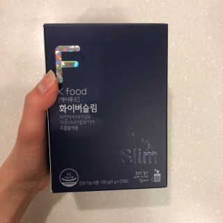 똥기사의 케이푸드 화이버슬림 — 5점을 준 리뷰어가 2020년 3월 올린 사용 사진