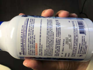 쿨 샴푸 바디워시 아스산타 기린화장품 500ml — 3.33점을 준 리뷰어가 2018년 4월 올린 사용 사진