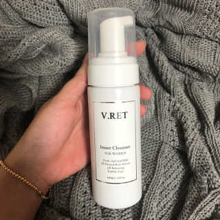 V.RET 브이렛 여성청결제 — 5점을 준 리뷰어가 2018년 9월 올린 사용 사진