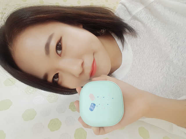 알약쿠션 리뷰 사진