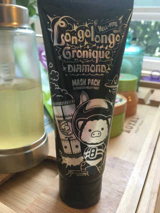 엘리자베카 Elizavecca  LongoLongo Gronique Diamond Mask Pack — 5점을 준 리뷰어가 2018년 7월 올린 사용 사진