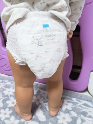 보솜이 리얼코튼 팬티형 — 4점을 준 리뷰어가 2019년 3월 올린 사용 사진