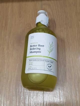 달리프 클로렐라 베러 루트 릴렉싱 샴푸 500ml — 5점을 준 리뷰어가 2019년 1월 올린 사용 사진