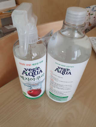 베지아쿠아 475ml + 리필 1000ml 1Set — 4점을 준 리뷰어가 2019년 8월 올린 사용 사진