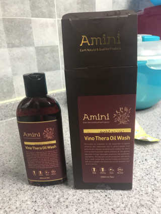 아미니 비노테라 오일워시 400ml 대용량 — 5점을 준 리뷰어가 2017년 12월 올린 사용 사진