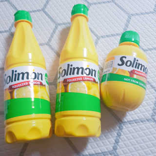 솔리몬 스퀴즈드 레몬즙 500ml X 2 + 280ml X 1 — 5점을 준 리뷰어가 2018년 10월 올린 사용 사진