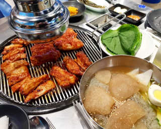 [서울숯불닭갈비] 닭갈비 세트메뉴 — 5점을 준 리뷰어가 2018년 8월 올린 사용 사진