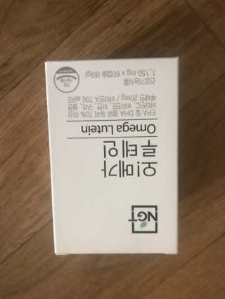 네츄럴굿띵스 오!메가루테인 60일분 — 5점을 준 리뷰어가 2019년 3월 올린 사용 사진