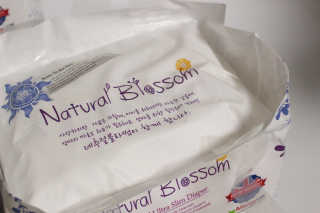 네추럴블라썸 NATURAL BLOSSOM 슈퍼 얇은 바지 기저귀 — 4.83점을 준 리뷰어가 2019년 1월 올린 사용 사진