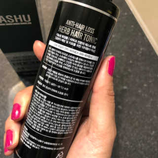 다슈코리아 다슈 데일리 안티 헤어로스 허브 헤어토닉 150ml — 5점을 준 리뷰어가 2019년 8월 올린 사용 사진