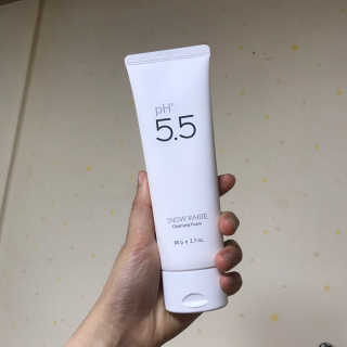 포므시 스노우화이트클렌징폼pH5.5 — 5점을 준 리뷰어가 2019년 5월 올린 사용 사진