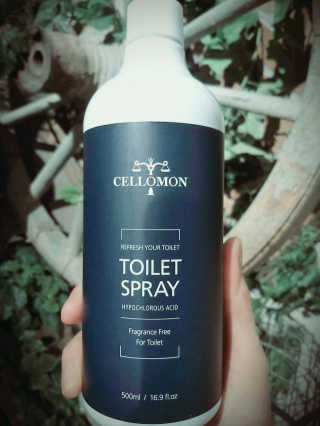 셀로몬 토일렛 스프레이 500ml — 5점을 준 리뷰어가 2018년 5월 올린 사용 사진