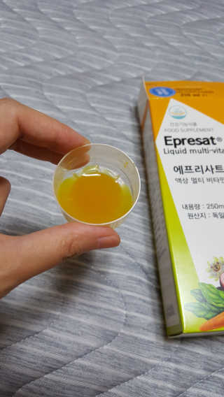 살루스 에프리사트 액상 멀티 비타민 — 4점을 준 리뷰어가 2019년 8월 올린 사용 사진