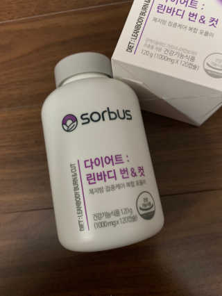 소버스 다이어트 린바디 번앤컷 — 5점을 준 리뷰어가 2020년 1월 올린 사용 사진