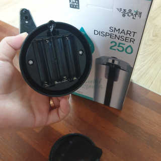기분좋은선택 스마트 디스펜서 250 — 5점을 준 리뷰어가 2019년 10월 올린 사용 사진