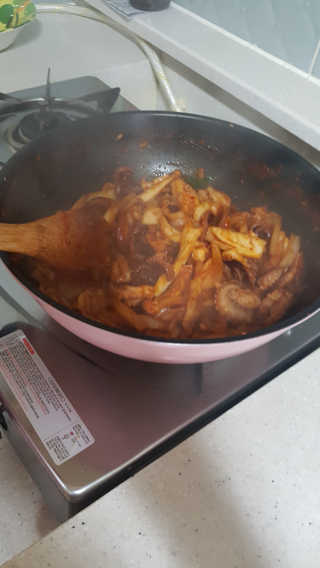 맵꾸미 쭈꾸미볶음 450g — 5점을 준 리뷰어가 2019년 8월 올린 사용 사진