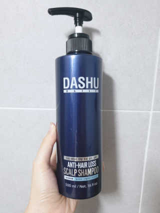 다슈코리아 다슈 데일리 단백질 한방 두피 골드 샴푸 500ml — 4점을 준 리뷰어가 2020년 3월 올린 사용 사진