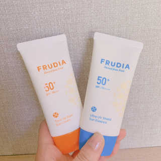 [후르디아] 혼합자차 선 에센스+톤업 선크림 2종 — 5점을 준 리뷰어가 2019년 5월 올린 사용 사진