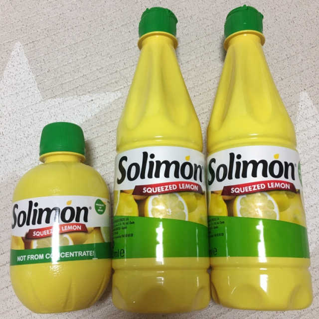 솔리몬 스퀴즈드 레몬즙 500ml X 2 + 280ml X 1 리뷰 사진