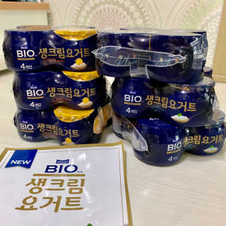 [매일 바이오] 생크림요거트 플레인 12개 + 유자 12개 — 3점을 준 리뷰어가 2019년 6월 올린 사용 사진