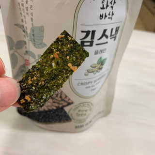 더빈트 와삭바삭 김스낵 — 5점을 준 리뷰어가 2019년 12월 올린 사용 사진