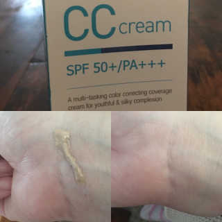 마더메이드 더 아쿠아라이트 CC크림 SPF50+ PA+++ — 5점을 준 리뷰어가 2019년 11월 올린 사용 사진